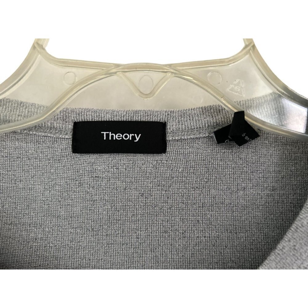 Men's Large Vince Sweatshirt Gray Long Sleeve Cotton Spandex Poly - Picture 8 of 10